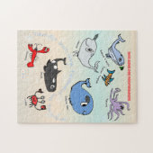 Casse-tête “Amis des profondeurs” - Puzzle Legpuzzel (Horizontaal)