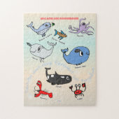 Casse-tête “Amis des profondeurs” - Puzzle Legpuzzel (Verticaal)