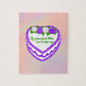 Casse-tête Gateau haineux - Rupture - Hartelijk da Legpuzzel (Verticaal)