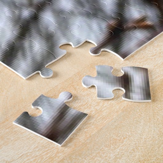 Casse-tête Puzzle paysage Baies d'hiver Legpuzzel (Zijkant)