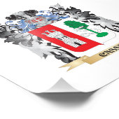 Casselbekleding van wapens - familiekust foto afdruk (Hoek)