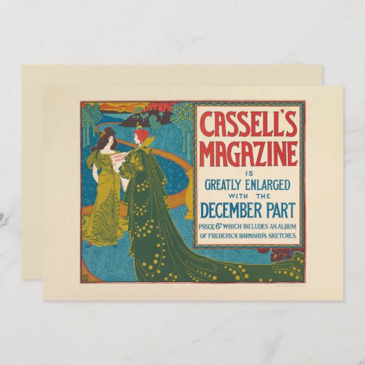  Cassell's Magazine december 1896 (Voorkant / Achterkant)