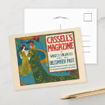 Cassell's Magazine december 1896 Briefkaart<br><div class="desc">Cassell’s Magazine,  december 1896 | Kunstwerk van Louis Rhead (Amerikaans,  1857-1926)  19e eeuwse omslagkunst. Gebruik de ontwerptools om aangepaste tekst toe te voegen of het afbeelding te personaliseren.</div>