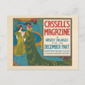  Cassell's Magazine december 1896 Briefkaart (Voorkant)
