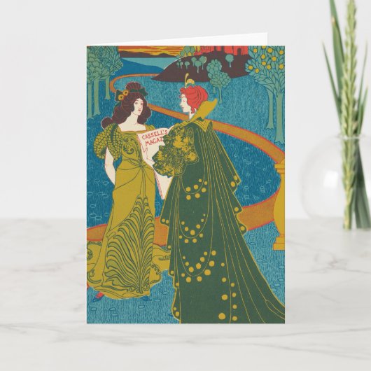  Cassell's Magazine december 1896 Kaart (Voorkant)