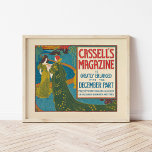 Cassell's Magazine december 1896 Poster<br><div class="desc">Cassell’s Magazine,  december 1896 | Kunstwerk van Louis Rhead (Amerikaans,  1857-1926)  19e eeuwse omslagkunst. Gebruik de ontwerptools om aangepaste tekst toe te voegen of het afbeelding te personaliseren.</div>