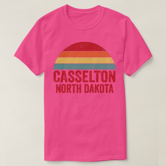 Casselton North Dakota T-shirt (Design voorkant)