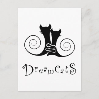 Casseminia - dreamcats met tekst briefkaart