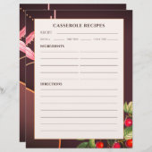 Casserole | Botanische kersen van Bourgogne (Voorkant / Achterkant)