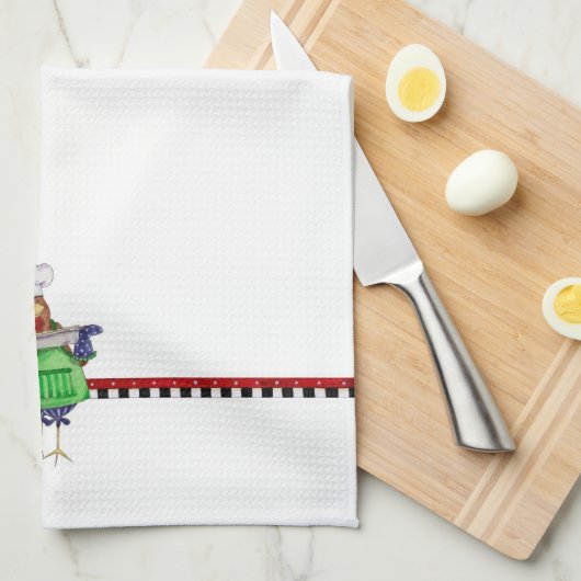 Casserole maken theedoek (Quarter Fold)