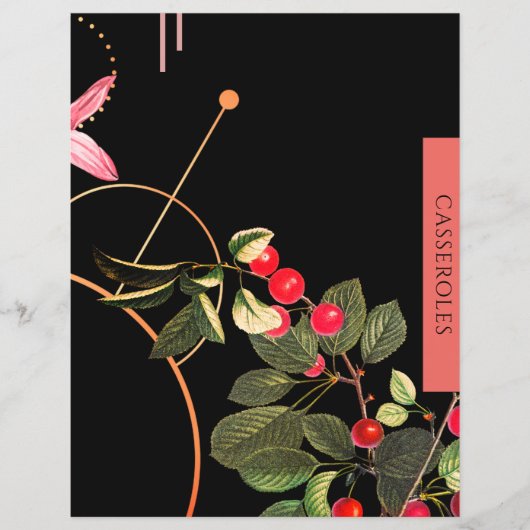 Casseroles | Tussenvoegsel ontvangen | Zwarte en r (Voorkant)