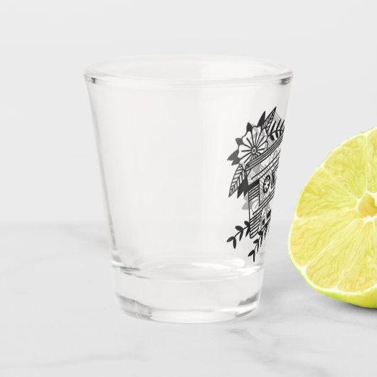 Cassestte Shot Glas (Links)