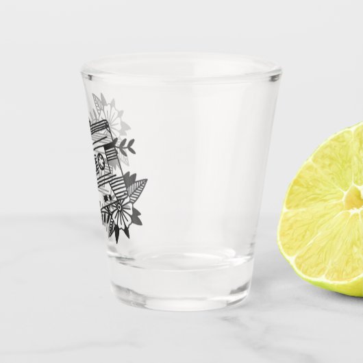 Cassestte Shot Glas (Rechts)