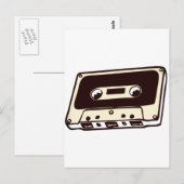 CASSETE TAPE A BRIEFKAART (Voorkant / Achterkant)