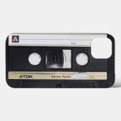 Cassete-tape van 90 Case-Mate iPhone case (Achterkant (horizontaal))