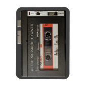 Cassetecorder 3 x 4 inch Flexibele fotomagneet Magneet (Verticaal)