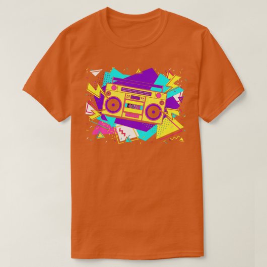 Cassette 80s uit 1980 t-shirt (Design voorkant)