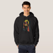 cassette 90's 80's angry music hoodie (Voorkant volledig)