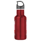 Cassette band - rood - waterfles (Achterkant)