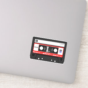 Cassette band. sticker