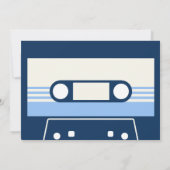  cassette boy tweede verjaardag kaart (Achterkant)