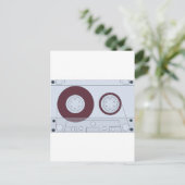 Cassette Briefkaart (Staand voorkant)