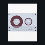 Cassette Briefkaart<br><div class="desc">Weet je nog de oude dagen toen je naar cassettes luisterde?</div>
