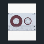 Cassette Briefkaart<br><div class="desc">Weet je nog de oude dagen toen je naar cassettes luisterde?</div>