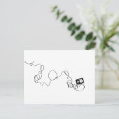 Cassette Briefkaart (Staand voorkant)