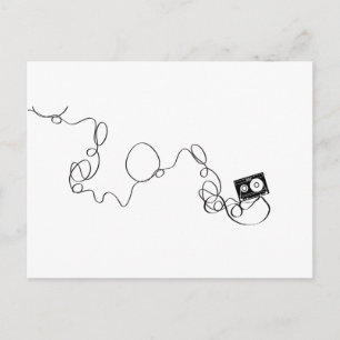 Cassette Briefkaart