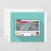  cassette briefkaart (Voorkant / Achterkant)