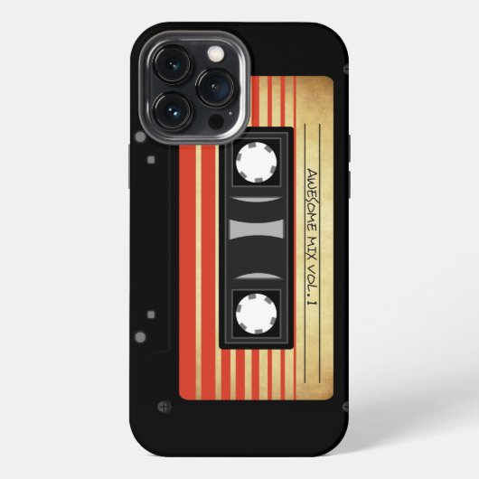Cassette Classic Mix Volume 1 iPhone Hoesje (Achterkant)