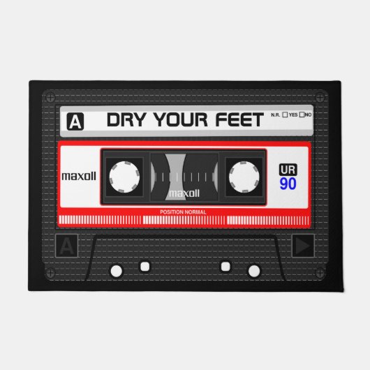 Cassette droog je feet deurmat (Voorkant)