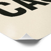 CASSETTE - Een grafische explosie van nostalgie Perfect Poster (Hoek)