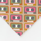 Cassette Fleece Deken (Hoek)