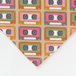 Cassette Fleece Deken