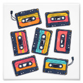 Cassette Foto Afdruk (Voorkant)