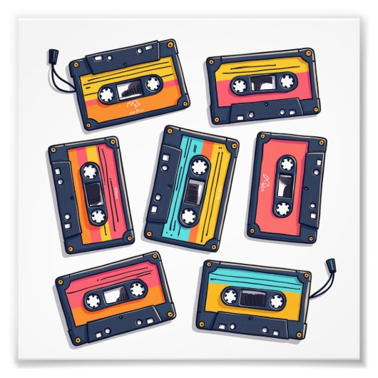 Cassette Foto Afdruk (Voorkant)