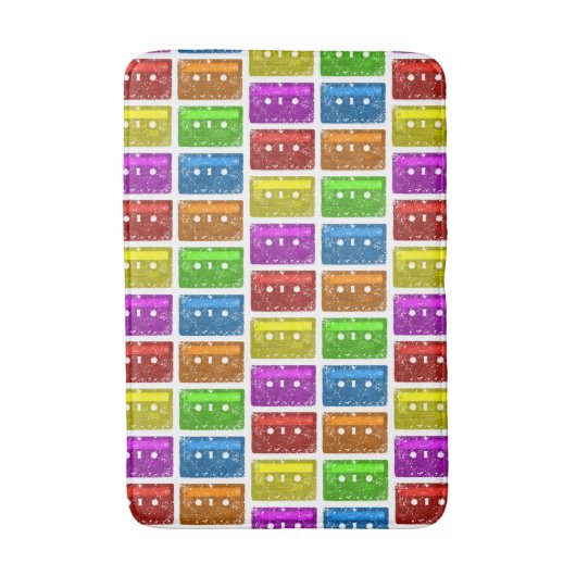 Cassette, ik ben zo oud badmat (Voorkant Verticaal)