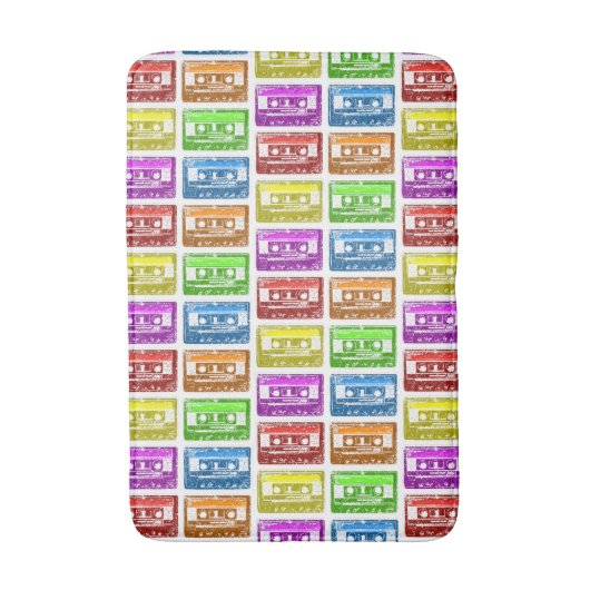 Cassette, ik ben zo oud badmat (Voorkant Verticaal)