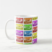 Cassette, ik ben zo oud koffiemok (Links)