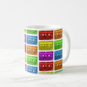 Cassette, ik ben zo oud koffiemok (Voorkant rechts)