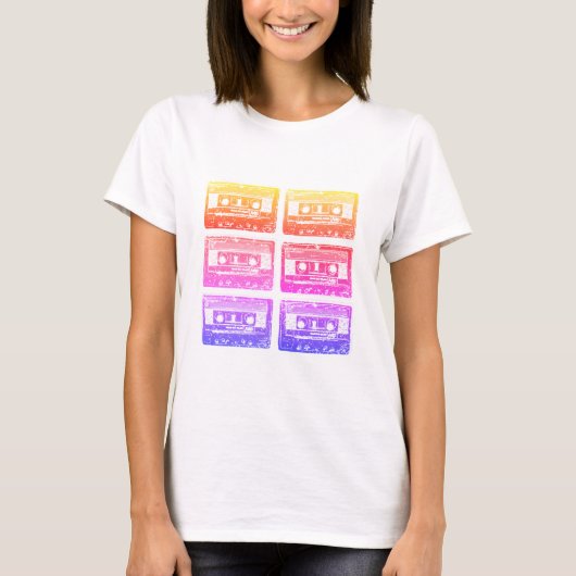 Cassette, ik ben zo oud t-shirt (Voorkant)