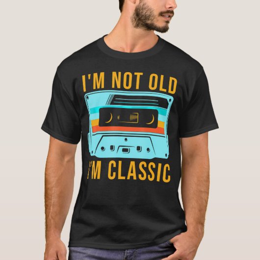 Cassette IM Niet Oud IM Een Plus Size T-shirt (Voorkant)