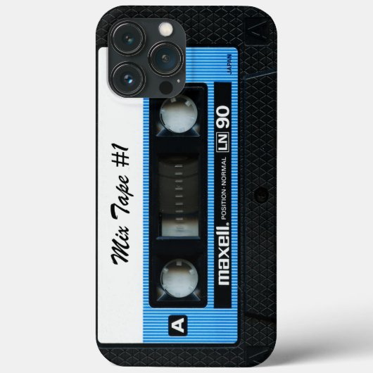 Cassette Klassieke Vintage Case-Mate iPhone Case (Achterkant)