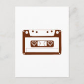 Cassette Love Briefkaart (Voorkant)
