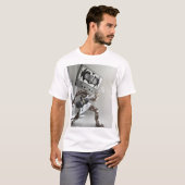 Cassette man gitaar spelen t-shirt (Voorkant volledig)