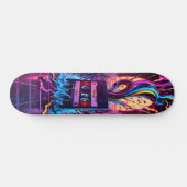 Cassette Meltdown - Retro Vibes Edition 2 Persoonlijk Skateboard (Horizontaal)