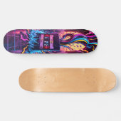 Cassette Meltdown - Retro Vibes Edition 2 Persoonlijk Skateboard (Horizontaal)