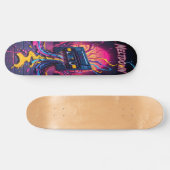 Cassette Meltdown - Retro Vibes Edition 3 Persoonlijk Skateboard (Horizontaal)